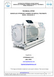 TECHNICAL OFFER  MONOPLACE HYPERBARIC CHAMBER FOR MEDICAL TREATMENTS MODEL: OXICAB MO-13